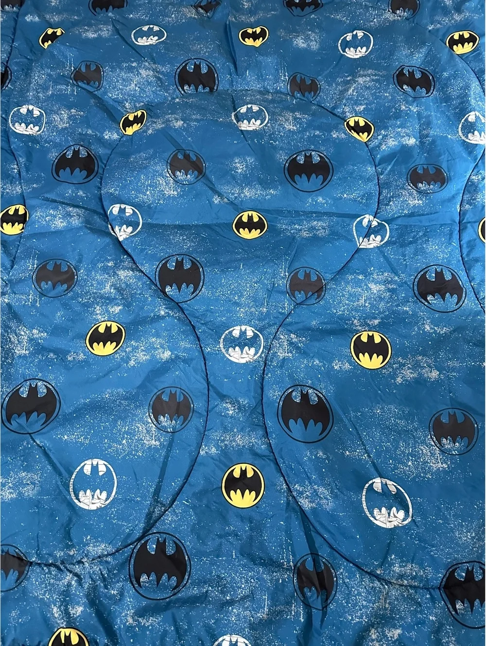 Vintage 1992 Y2K Batman Twin Comforter Set DC Comics Retro Comic Panels